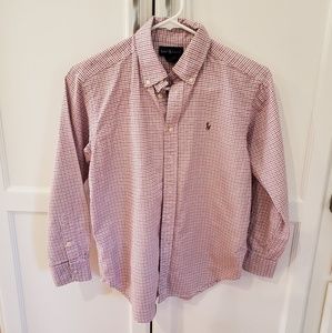 Ralph Lauren plaid boys shirt